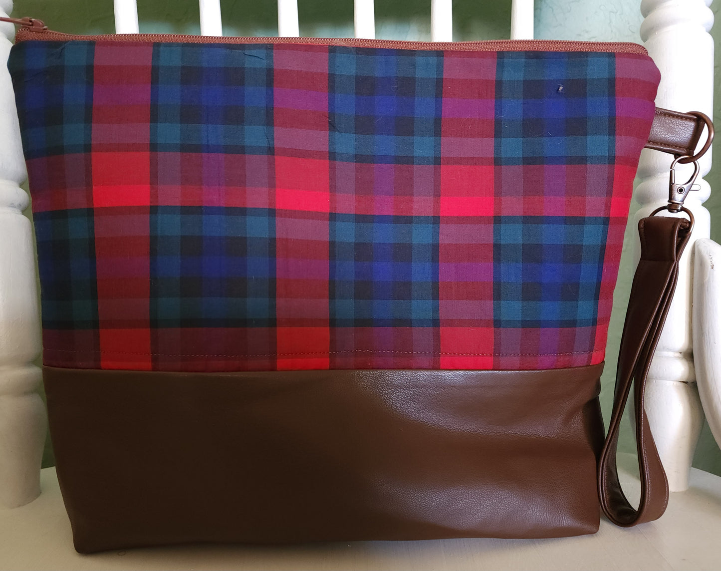 Tartan Project Bag